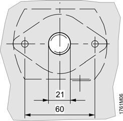 Måttuppgifter (mått i mm) Typ L1 L2 max. min. QAM2130.040 400 97 37 QAM2110.040 400 97 37 QAM2120.040 400 97 37 QAM2112.040 400 97 37 QAM2112.200 2000 97 37 QAM2120.