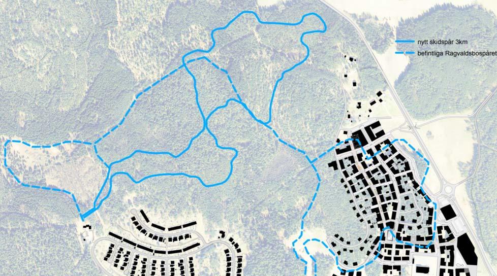 3 km nya skidspår