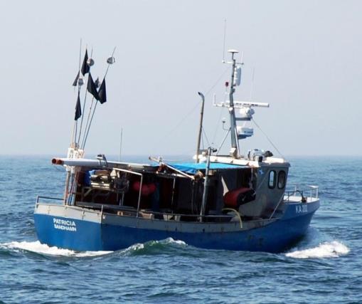Figur 1. PATRICIA II Bild. Försvarsmakten. SAMMANFATTNING Fiskefartyget PATRICIA II var på hemresa mot Sandhamn i Blekinge efter att ha varit till sjöss i ca två dygn.