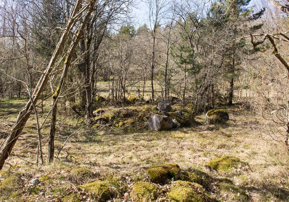 Övriga kulturminnen Foto: Marit Stigsdotter Musikpaviljongen I fruktträdgården lät släkten Jähkel också bygga en liten paviljong för musik och dans vid privata fester.