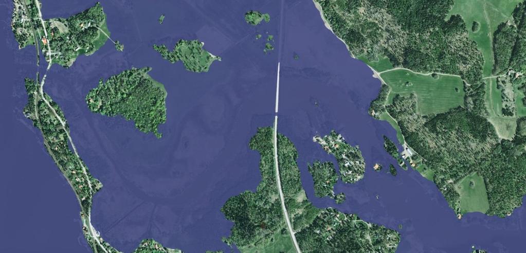 7 Figur 6 Vattenståndsnivå 2,88 m (RH 2000) vid Mellansundet