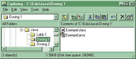 Inledning Detta häfte beskriver översiktligt hur du kommer igång med Java Development Kit (JDK) version 1.1.6 samt Programmers File Editor (PFE). Beskrivningen gäller för både vanliga Windows 3.