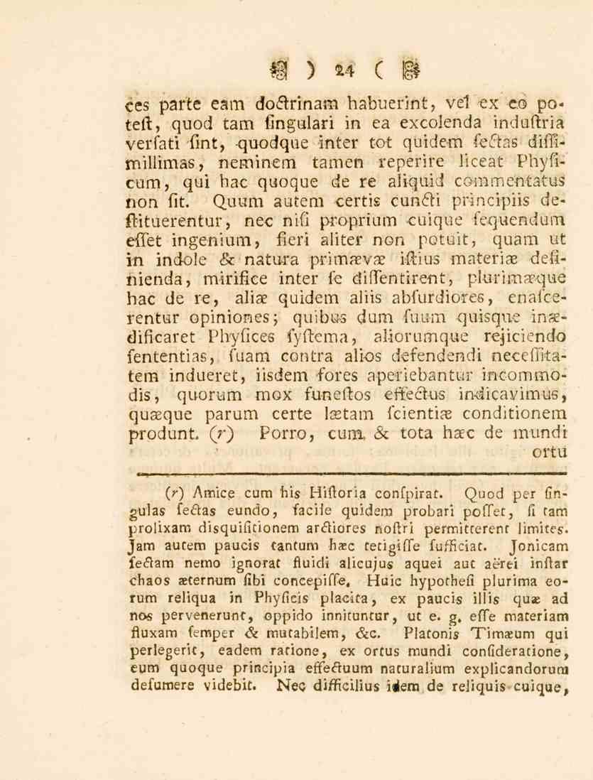 W ) 24 ( M ces parte eam doftrinam babuerint, vel ex e.