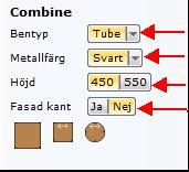 Produkter Multicom (v142) Nu fungerar ikonerna för kundanpassning, befintlig,