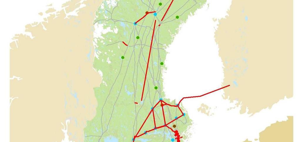 driftdatanät (DDN) Vindkraft Tele/data, DTN,