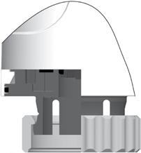 IMI TA / Ställdon / EMO T Arbetsområde EMO T är framtaget för att fungera tillsammans med samtliga IMI TAs/IMI Heimeiers ventiler samt golvvärmefördelare med anslutning M30x1,5 mot ställdon.