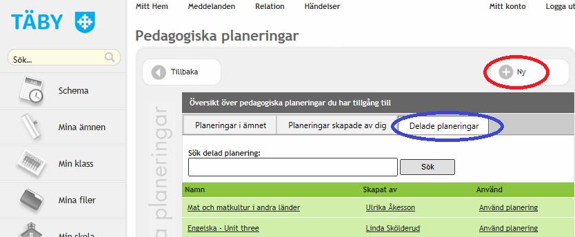 Här döper du din LPP enligt följande: NP ämne och ämnesområde samt årskurs ex: NP