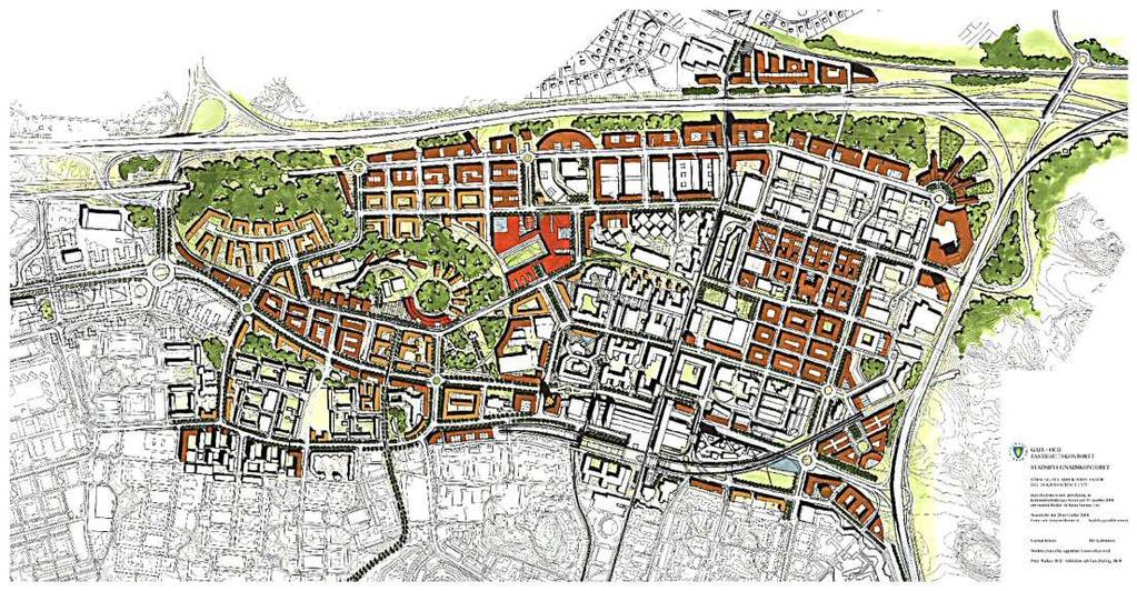 2 (17) Dp 2007-36880-54 Strukturplan för Kista Planområde