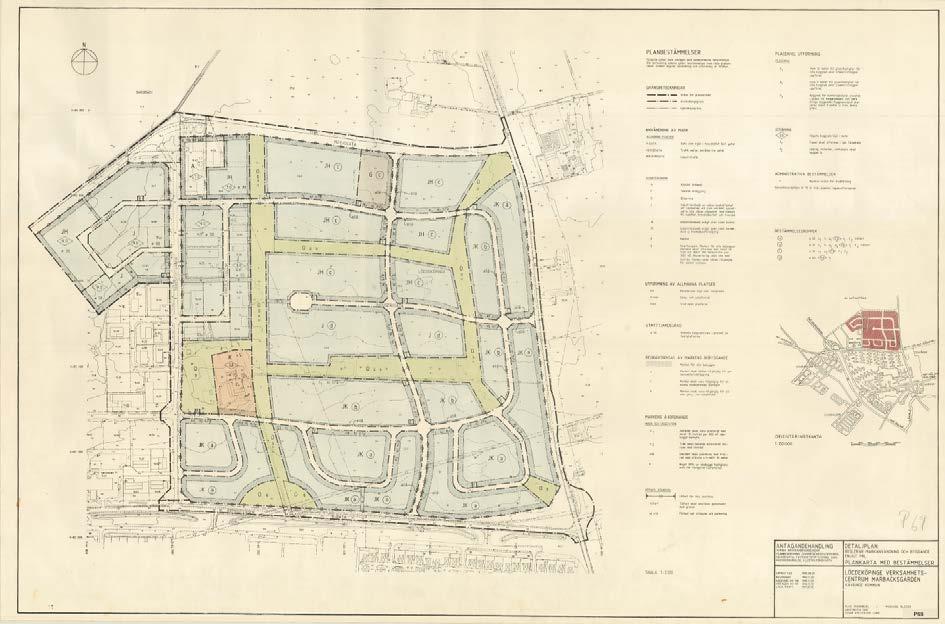 PLANBESKRIVNING GRANSKNINGSHANDLING 6 (8) 2016-10-31 Gällande detaljplan Detaljplan 1261-P69 Detaljplan 1261-P01-167 Området där Löddeköpinge 23:13 och Löddeköpinge 23:3 ingår är