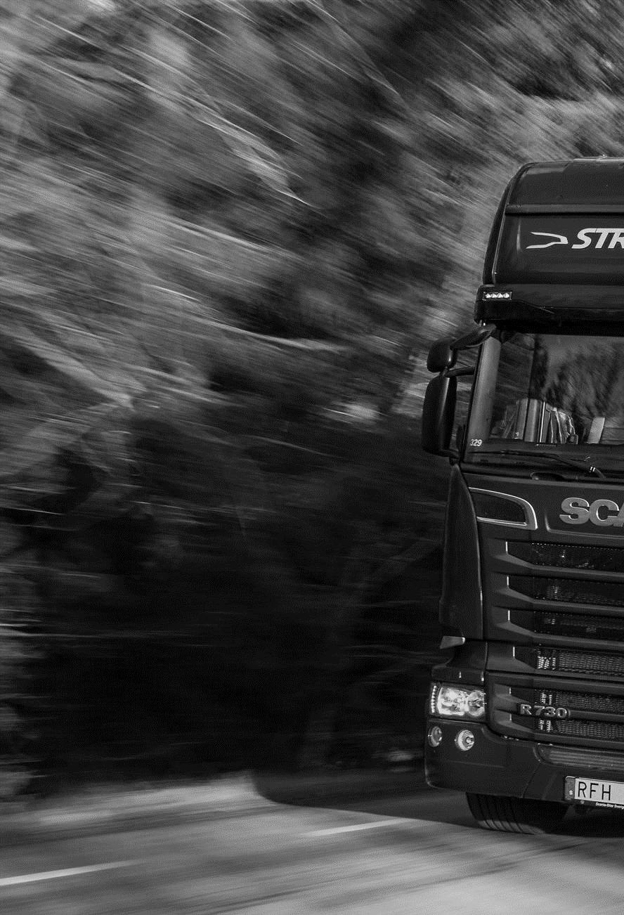4 BOLAGSBESKRIVNING TRANSIRO NOV 2016 Från 2017 ska varje fordon från Scania och Man som överlämnas till kund vara uppkopplad mot Internet 30 % av omsättningen hos Scania ska om