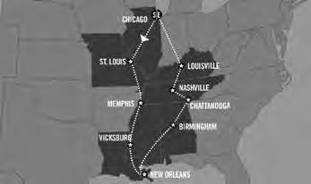 Galena/Dubuque Area - Minneapolis Dag 6. Minneapolis - Chisago Lake - Minneapolis Dag 7. Minneapolis Dag 8. Minneapolis - Rockford Dag 9. Rockford Dag 1. Rockford - Chicago Avresor: Dagligen 1/.