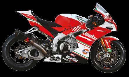 Förarna i Aprilia RSV4 är den erfarne Eugene Laverty och den unga talangen Lorenzo Savadori.