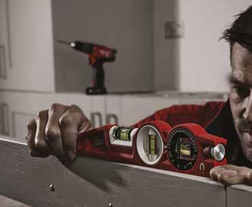 BÄSTA LÄSBARHET Upp till 2X förstorad bubbla Markerad kant Hög synlighet Extrem hållbarhet Ögla för upphänging Konstruktion i gjuten aluminium Förstärkta