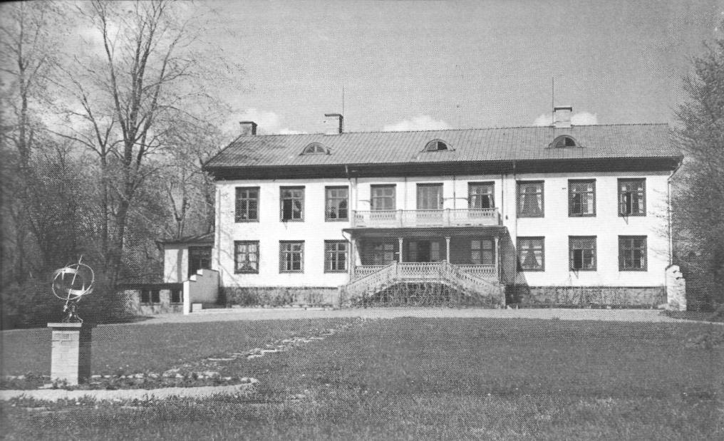 Björkborns herrgård var Alfred Nobels bostad under vistelsen vid Bofors.