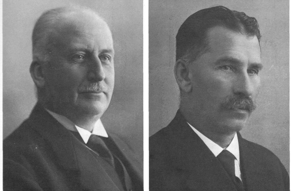 Pontus Larsson efterträdde 1905 sin svärfar Anders Ericsson som ordförande i kommunalnämnden och kommunens kassaförvaltare.