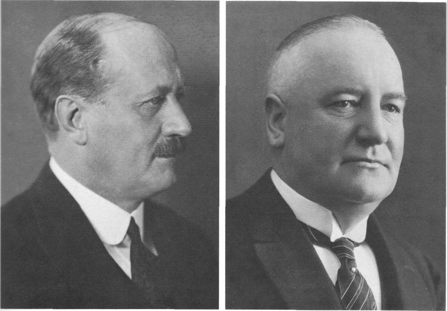 Två män hade stort ansvar för AB Bofors utveckling under 1920- och 30-talen.