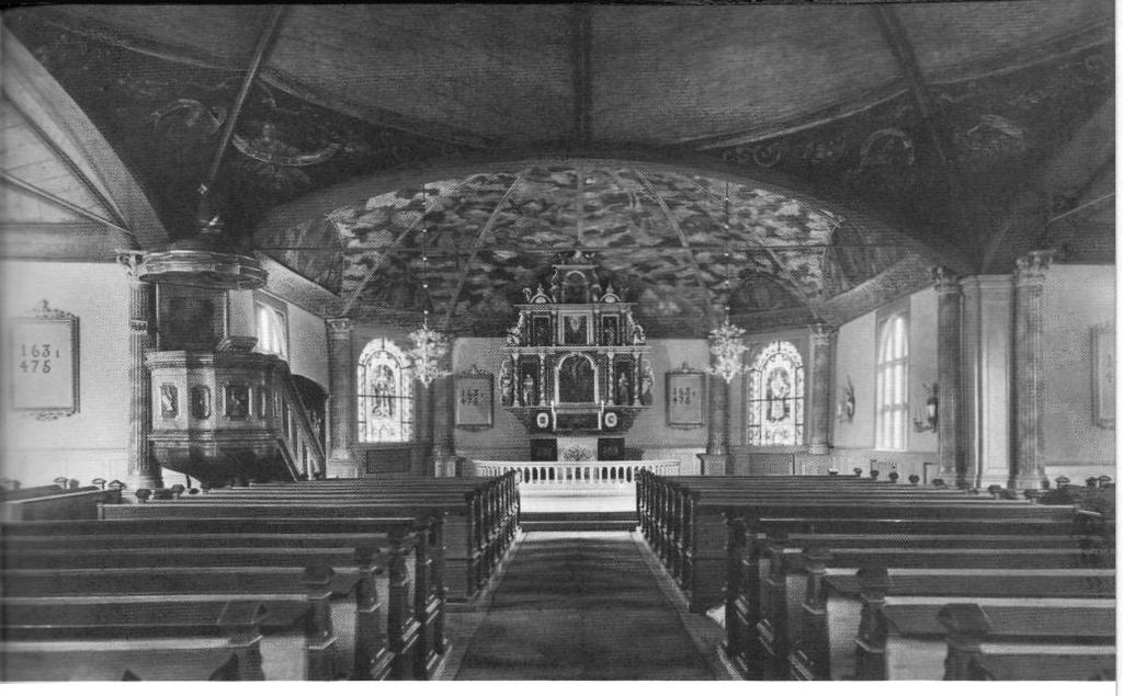 En ny kyrkoreparation företogs 1946 47. Då skedde många av de förbättringar, som påpekats på 1930-talet. Bl a framtogs de gamla målningarna i koret.