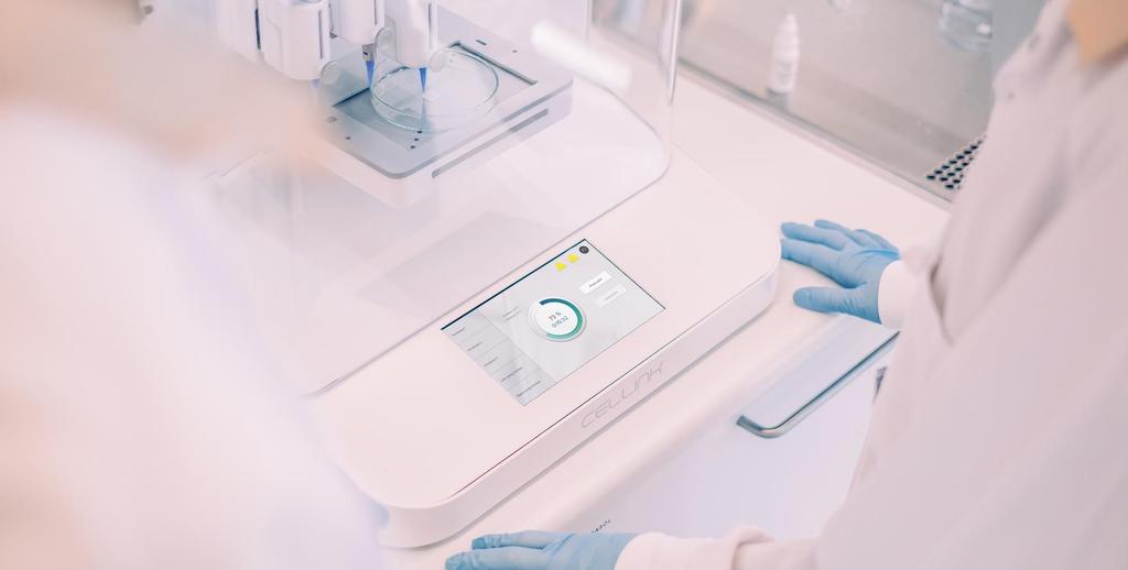 antalet celler och sedan skriva ut tumörer med hja lp av CELLINKs 3D-Bioskrivare, sa att forskare kan försöka uppta cka, första och hitta bättre behandling för cancern.