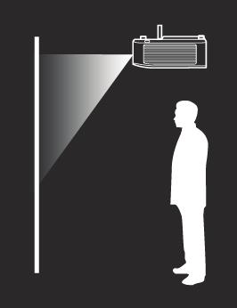 Placering av projektorn Välja en plats Tänk på följande faktorer innan du väljer en installationsplats för din projektor: Storlek och position på din skärm Placering av eluttag Plats och avstånd