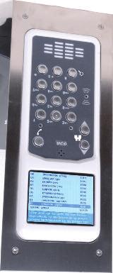 Porttelefonerna PA-519 och PA-59 D PA-519 PA MIF/PROX-519 är en porttelefon med tydlig display för digitalt boenderegister.