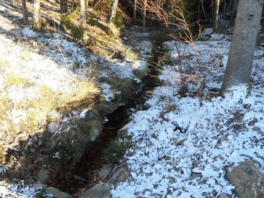 Bedömd framtida risk för påverkan på bergstabiliteten bedöms inte föreligga i händelse av permanent