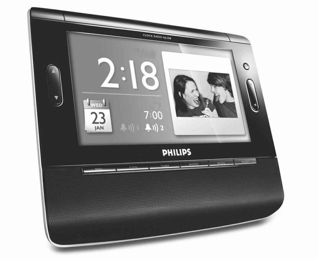 Clock Radio Register your product and get support at www.philips.