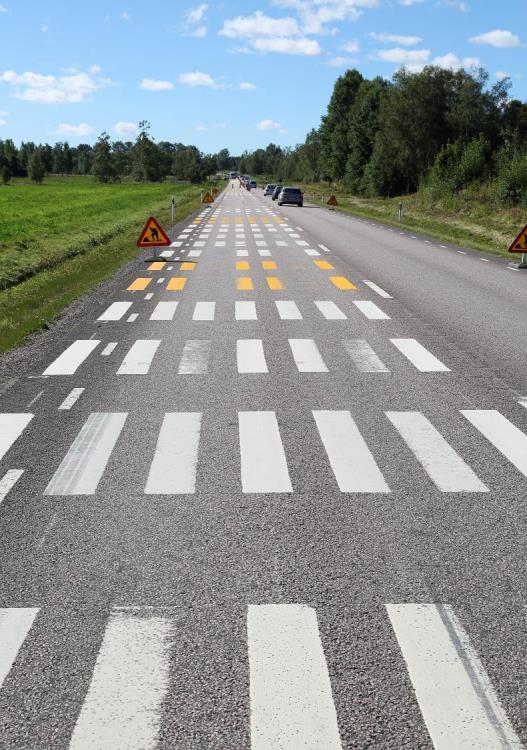 21 Provfält i Danmark, ny sträcka i år 2015: 32 material utlagda, 12 tillverkare från 7 länder 2016: 22 material utlagda, 4 tillverkare från 3 länder Totalt: 54 material utlagda, 14 tillverkare från