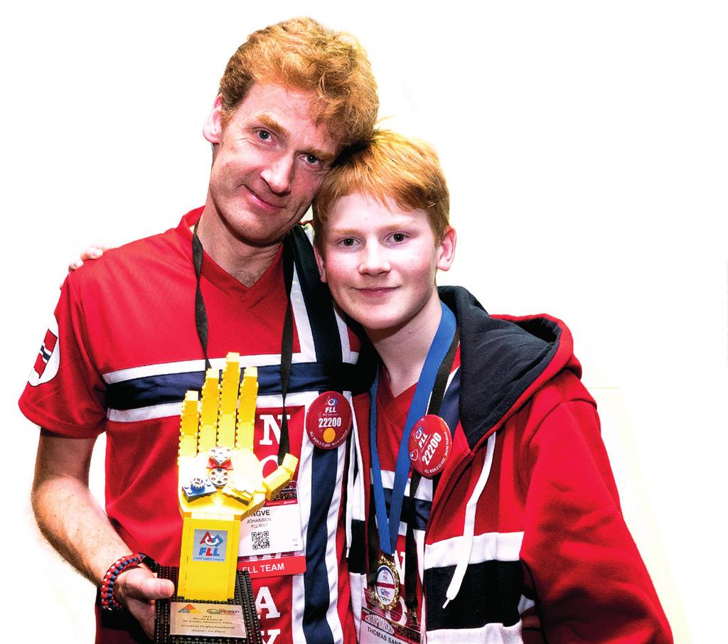 En handledare berättar Innan FIRST LEGO League drar igång är det viktigt att minst en av handledarna sätter sig in i projektets värden, mål och så vidare.
