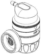 MODELLER (3 versioner på bild) CGA 540-anslutning 195405 (på bild) och 194504NG