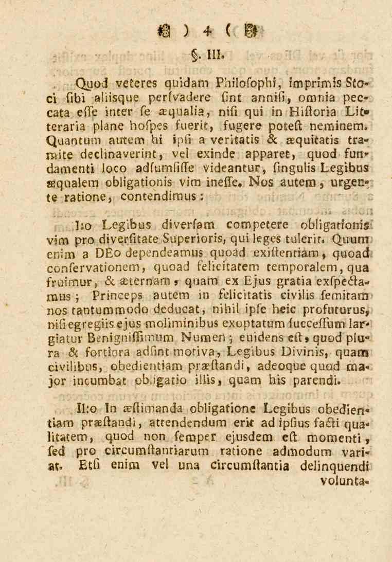 O)4 ( M. 111. <)god veteres quidam Philofopbi, imprimis st<?