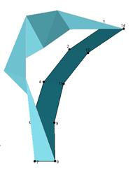 Figur 8.7 Mod 1: 1,84 Hz Figur 8.8 Mod 2: 5,05 Hz Figur 8.9 Mod 3: 6,82 Hz Figur 8.