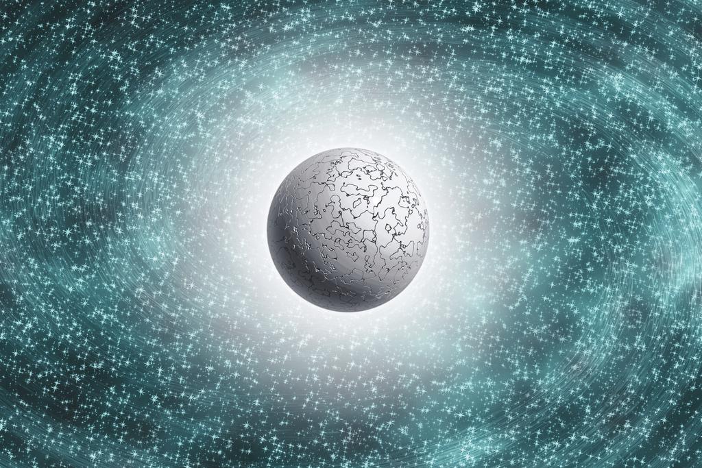 Edward Witten Illustration av en graviton.