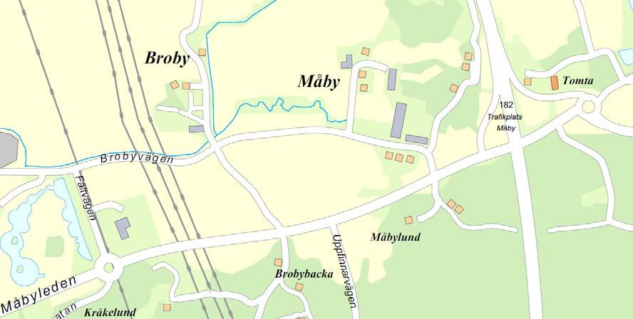 PLANENS SYFTE Detaljplanens syfte är att möjliggöra etablering av hotell och drivmedelsstation invid Måby trafikplats.