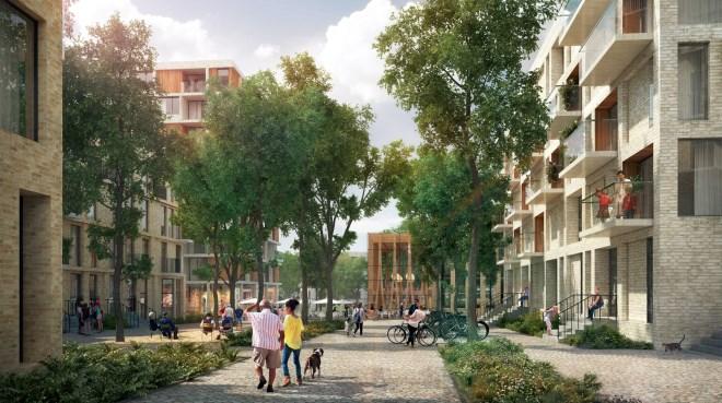 Kabelverksgatan, att knyta samman Älvsjövägen i väst med Götalandsvägen i öst.