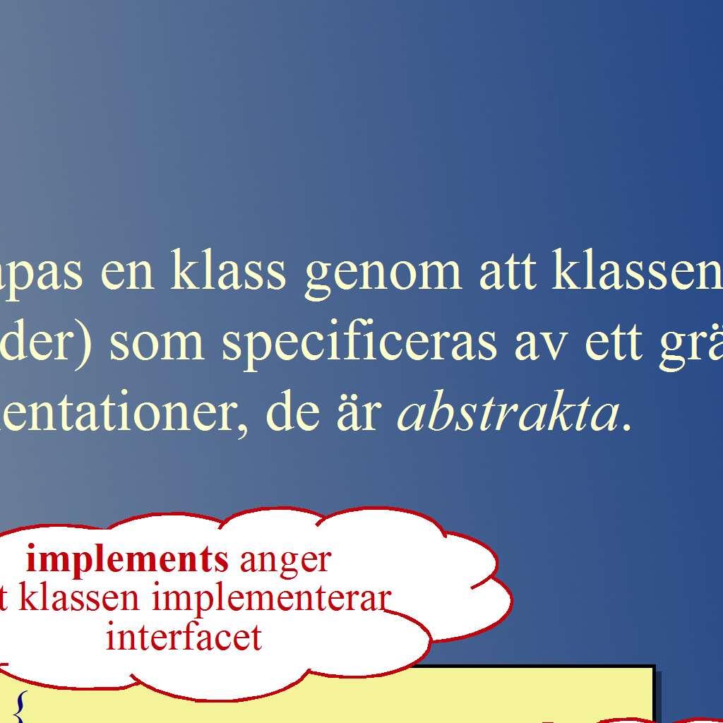 Walkable I UML kallas den streckade ofyllda