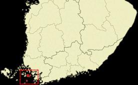 Figur 2 Karta över var Nagu ligger(wikipedia) landet. Antalet kulturturister i Finland ökar, de lär sig hela tiden mer om Finland och det goda ryktet sprider sig. 3 NAGU Vad kopplas ihop med Nagu?