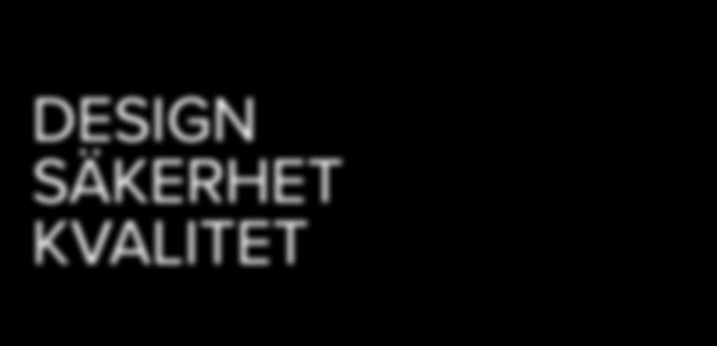 SÄKERHET KVALITET KABE MA