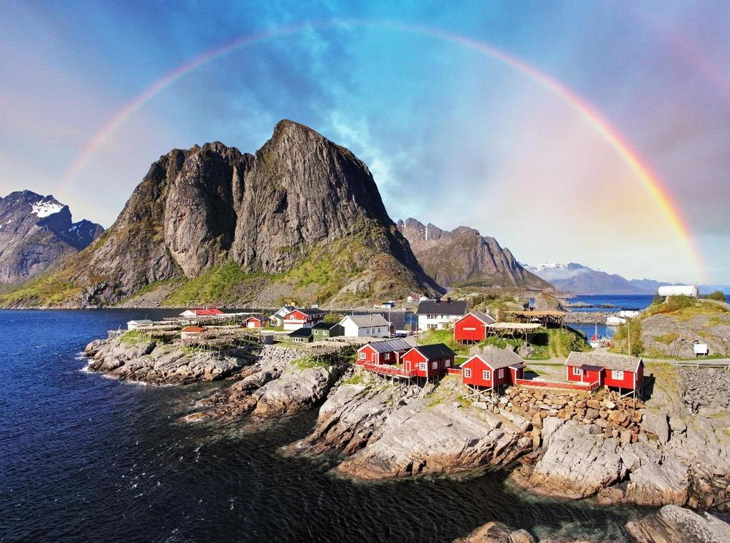NORDNORGE MED VACKRA LOFOTEN Vi tar oss norr om polcirkeln när vi reser till Nordnorge, och besöker både Bodø, Lofoten med omgivningar och Harstad.