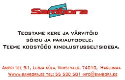 vah.ee www.vah.ee KORSTNAPÜHKIJA Tel.