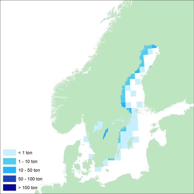 Arten förekommer dock även i Mälaren och Hjälmaren, men eftersom dessa sjöar är grundare och mer näringsrika har siken svårare att hävda sig konkurrensmässigt.