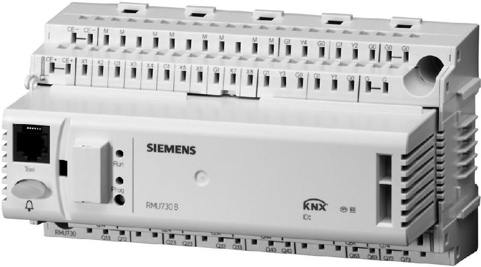 558 AA 8 UCA Styr- och övervakningssystem 3 Styrfunktionsenheter med sammansatt funktion 150 Synco 700 Universalregulator RU7..B-1.