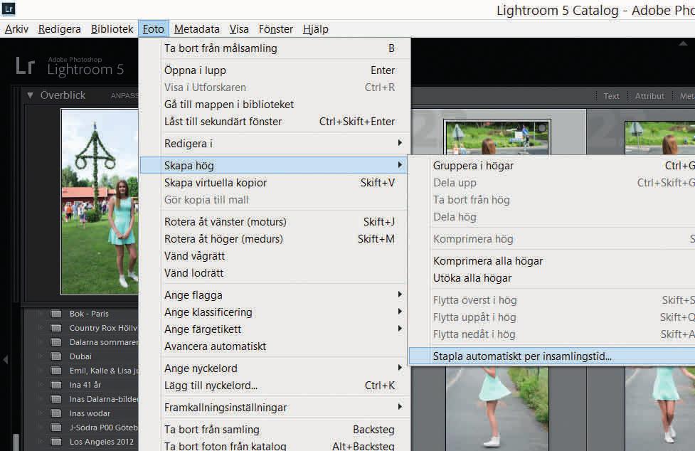 Sortering i Lightroom FÅ FLER SVAR I NÄSTA NUMMER Photoshop och Elements importerar allt