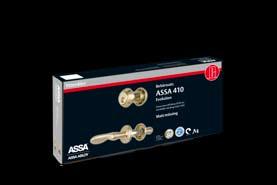 Ytterdörr ASSA 410 Behörspaket, kompletterar nya dörrar Många dörrtillverkare har redan från början installerat ett ASSA 410 Evo i sina dörrar.