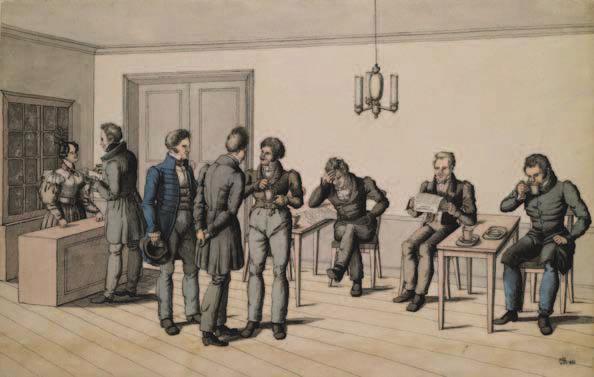 1834 Lokala underrättelser Mot slutet af förlidna året annonserades af undertecknad ett förslag till bildandet af ett Läsesällskap härstädes, egentligen i beräkning att för en större publik bereda