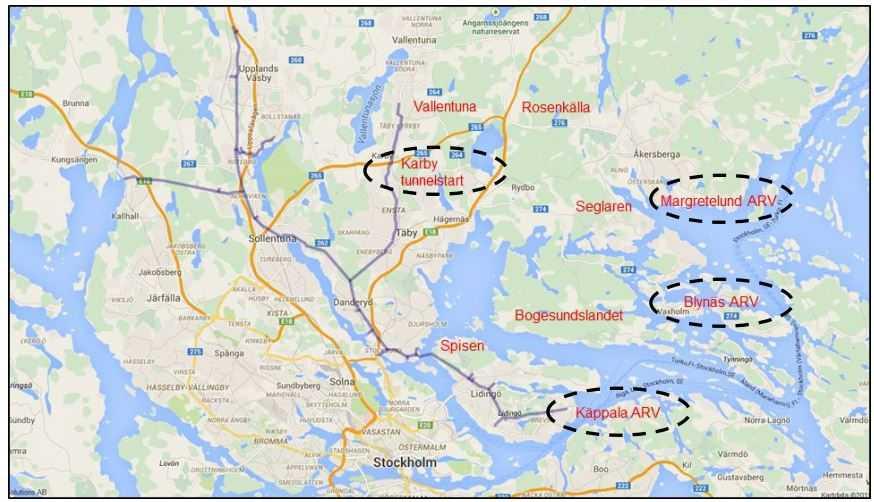 Uppdragsnr: 10218037 12 (29) - Samtliga alternativ kräver tillstånd för genomförandet där inget av alternativen är problemfritt.