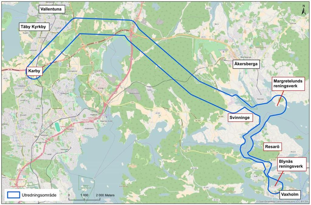 Samråd enligt 6 kap 4 miljöbalken angående utbyggnad av avloppssystem i nordöstra Storstockholm Käppalaförbundet och Roslagsvatten bjuder in till samråd angående utbyggnad av avloppssystem i