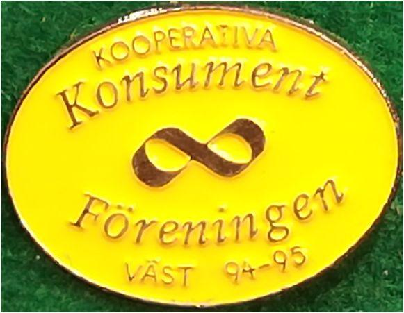 4.4 Kooperativa Konsument Föreningen Väst 94-95.