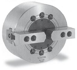 Kraftchuck utan genomgång NT/NLT Tvåbackig kraftchuck, lämplig för oregelbundna arbetsstycken Tandning 1,5 x 60 NT04, NT05 Tandning 1,5 x 60 NLT06~NLT12 Modell A B C(H6) F H K L M N max N min O max O