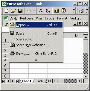 Mätvärden till Excel data.