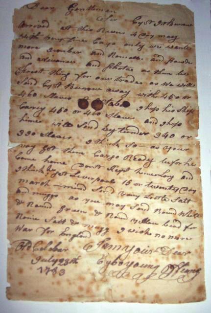 Källa 3 Information om källan: Utdrag från en artikel som behandlar vinster från slavhandeln under 1600- och 1700-talet. Källan är hämtad från historikern Lorenzo. J.